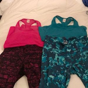 2 Great Condition Old Navy Workout outfits Medium